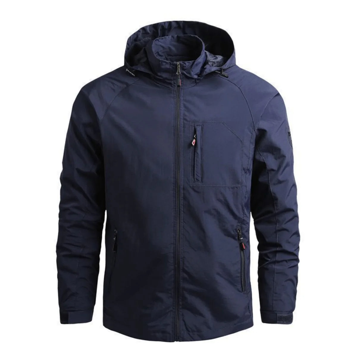 Veste cargo coupe-vent légère pour hommes