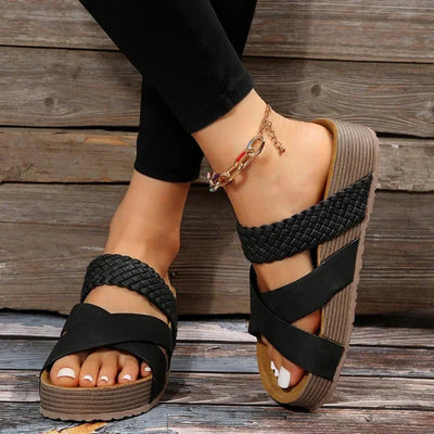 Sandalias de corcho con plataforma para mujer Amara