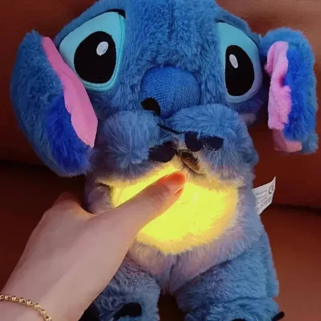 Koala og Stitch forbundet med beroligende vejrtrækning og musik