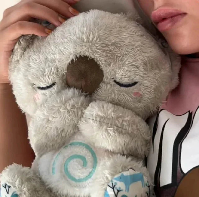 Koala og Stitch forbundet med beroligende vejrtrækning og musik