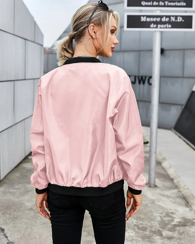 Nina - Chaqueta bomber con cremallera