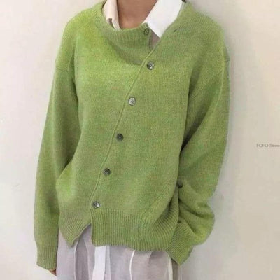 Pull cache-cœur luxueux en laine douce pour femme