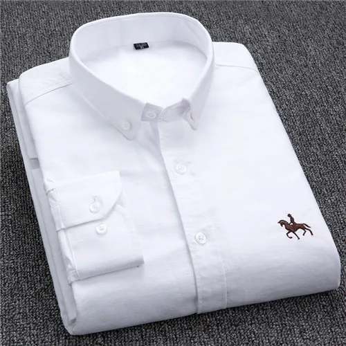 Oscar - Camisa de rayas con detalle bordado