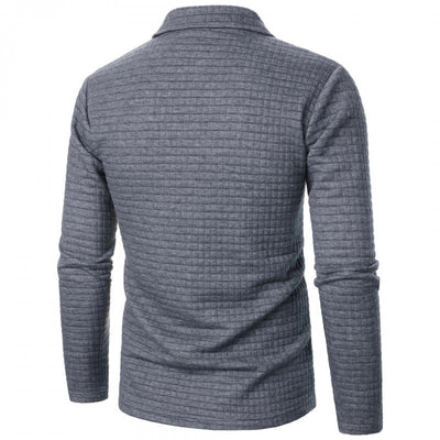 Chaqueta tipo gofre para hombre