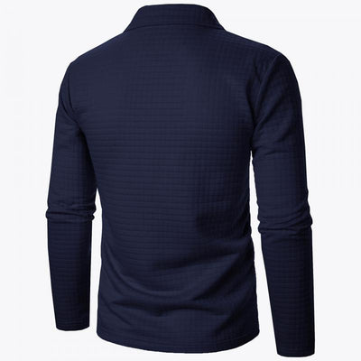 Chaqueta tipo gofre para hombre