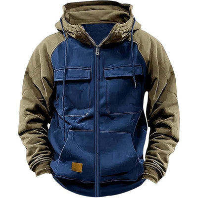 Chaqueta de manga raglán para hombre