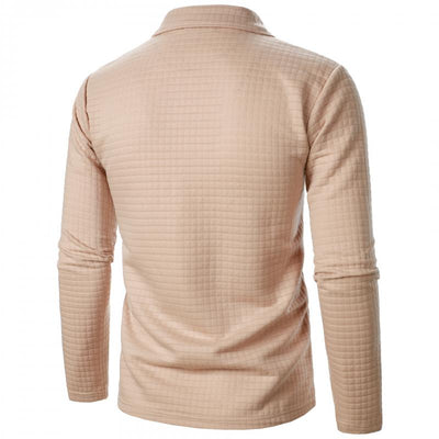 Chaqueta tipo gofre para hombre