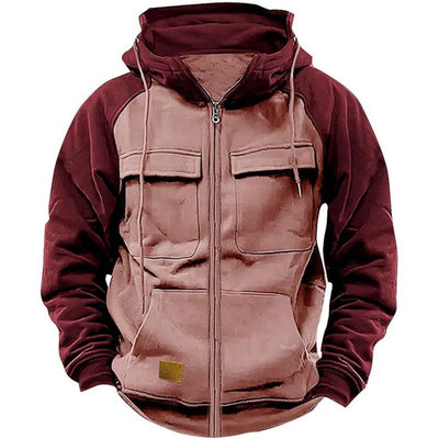 Chaqueta de manga raglán para hombre