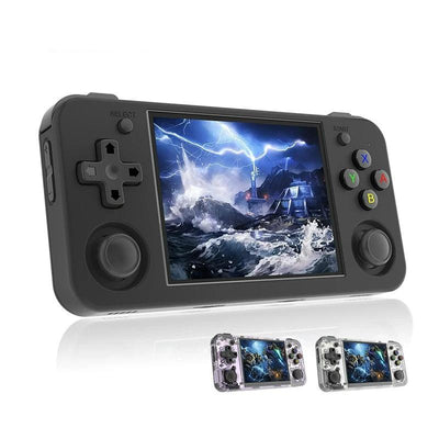 Consola de juegos portátil retro con pantalla IPS de 3,5", sistema operativo Linux