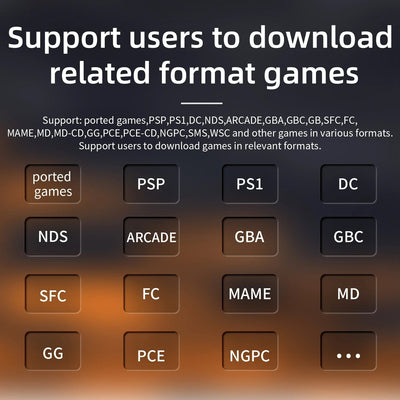 Consola de juegos portátil retro con pantalla IPS de 3,5", sistema operativo Linux