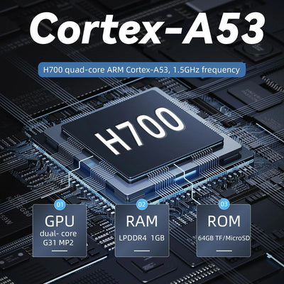 Consola de juegos portátil retro con pantalla IPS de 3,5", sistema operativo Linux