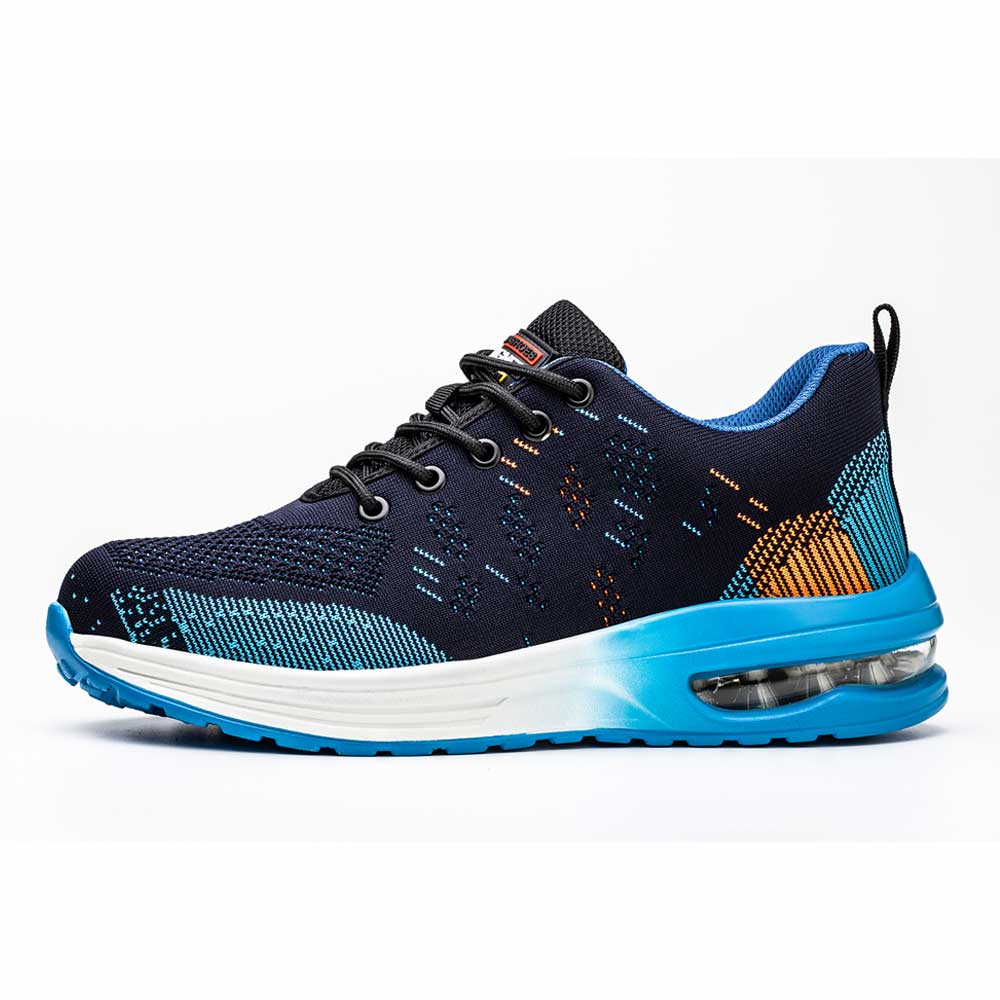 SafeSneakers Blue Air - Zapatos de seguridad, zapatos deportivos, zapatos de trabajo, puntera de acero