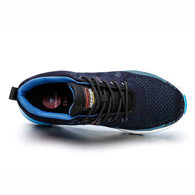 SafeSneakers Blue Air - Zapatos de seguridad, zapatos deportivos, zapatos de trabajo, puntera de acero