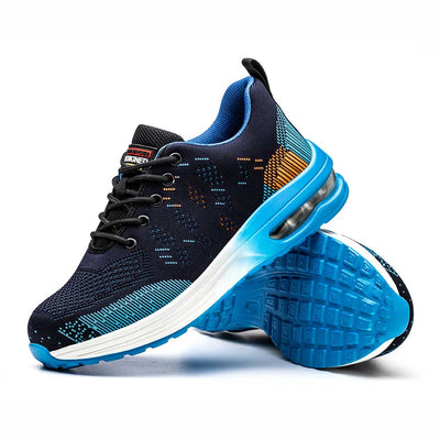 SafeSneakers Blue Air - Zapatos de seguridad, zapatos deportivos, zapatos de trabajo, puntera de acero