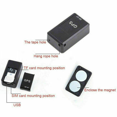 Mini dispositivo magnético portátil rastreador GPS
