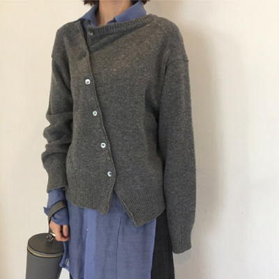 Pull cache-cœur luxueux en laine douce pour femme