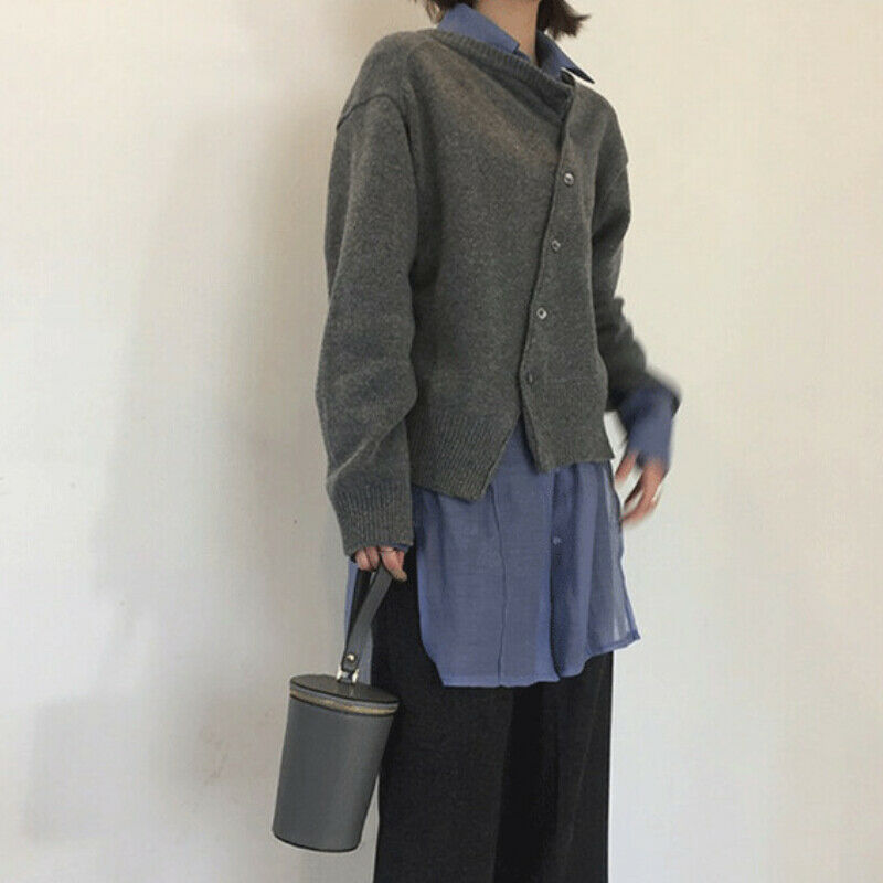 Pull cache-cœur luxueux en laine douce pour femme
