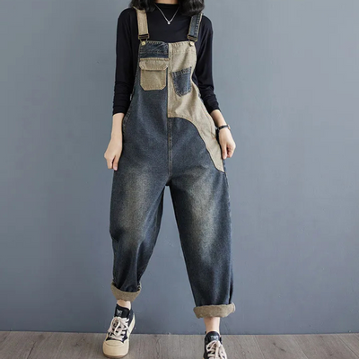 AGATA - Mono vaquero elegante de verano para mujer