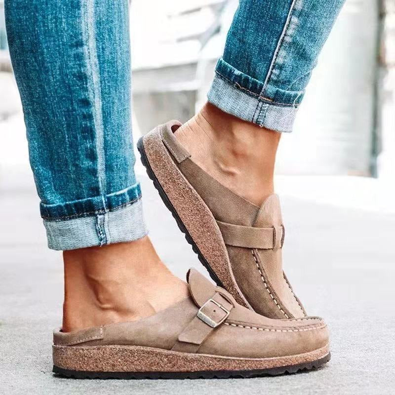Mocasín plano unisex antideslizante | Sin cordones