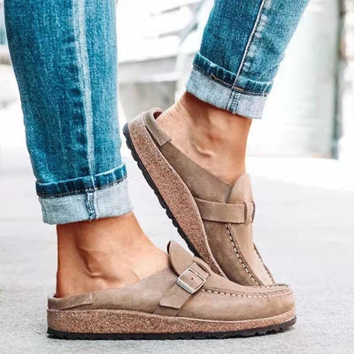 Mocasín plano unisex antideslizante | Sin cordones