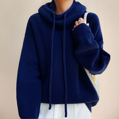 Zoe | Jersey de cuello alto de lana para mujer