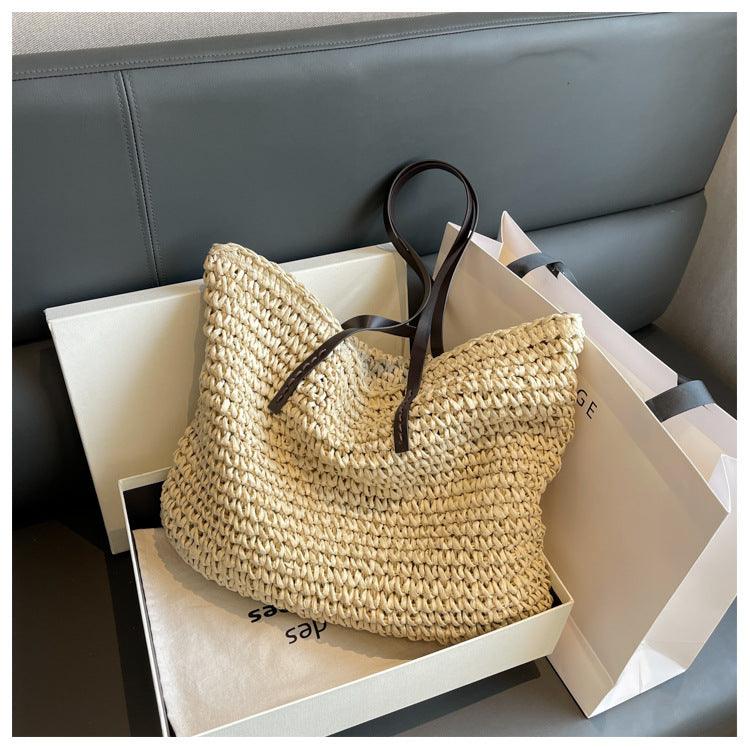 Bolso bohemio tejido a mano de Isla
