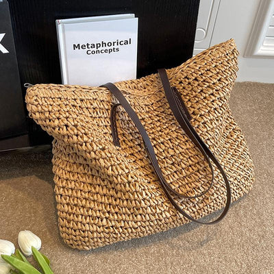 Bolso bohemio tejido a mano de Isla