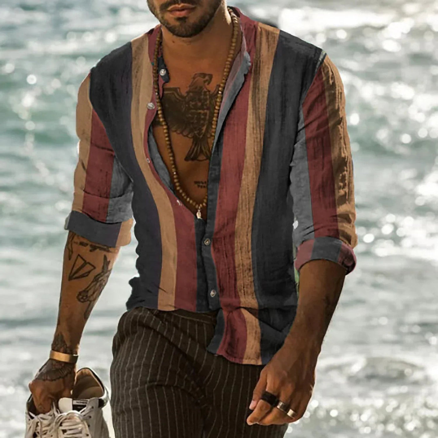 Camisa de playa de verano con estilo - Ermin