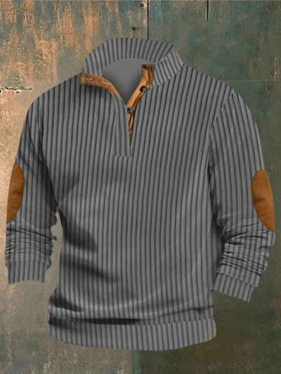 Cooper - Pull-over déchiré avec cheveux longs