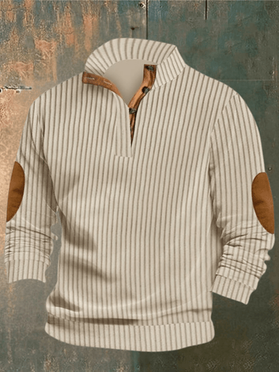 Cooper - Pull-over déchiré avec cheveux longs