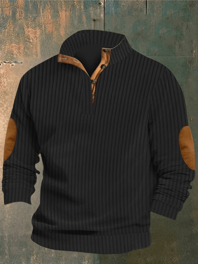 Cooper - Pull-over déchiré avec cheveux longs