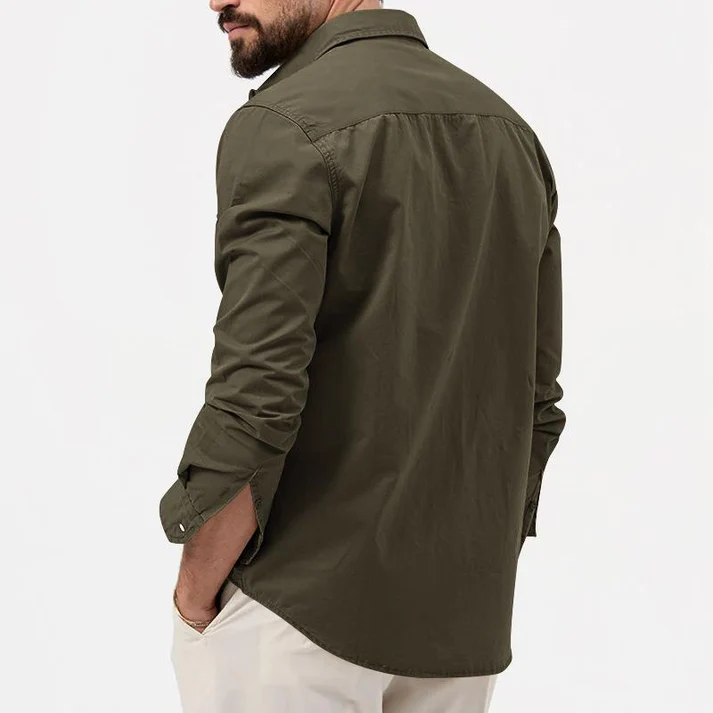 Thijs - Camisa utilitaria para hombre