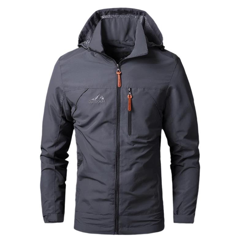 Veste imperméable et coupe-vent pour homme - Arvid