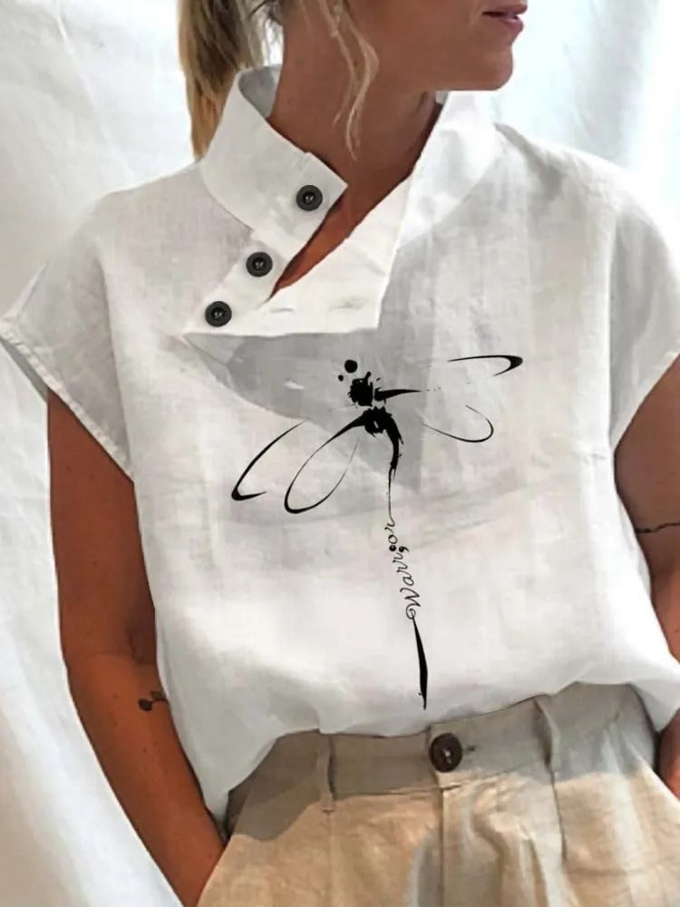 Top Anna con estampado simpático