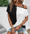 T-shirt Asymmetric Colourblock Ladies - Confort et style en un