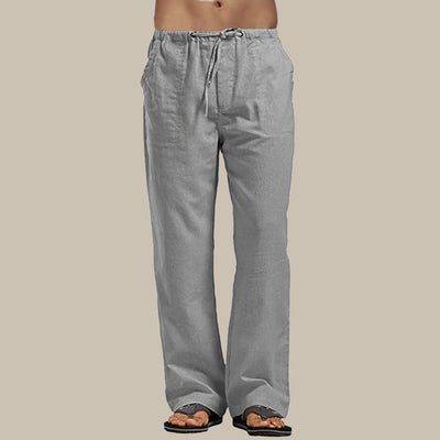 Daan | Pantalones elegantes de lino de verano para hombre