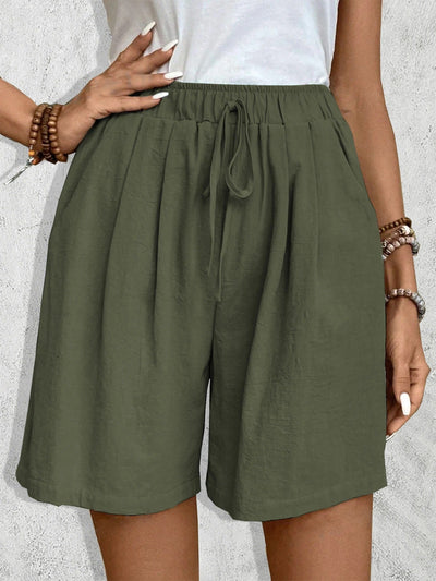 Flora - Shorts de moda con cintura alta