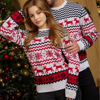 Ensemble de pulls de Noël pour les couples