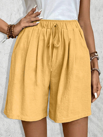 Flora - Shorts de moda con cintura alta