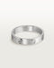 Aria - Unisex ring sølv størrelse 1 sinklegering