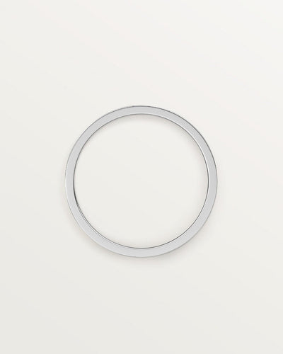 Aria - Unisex ring sølv størrelse 1 sinklegering