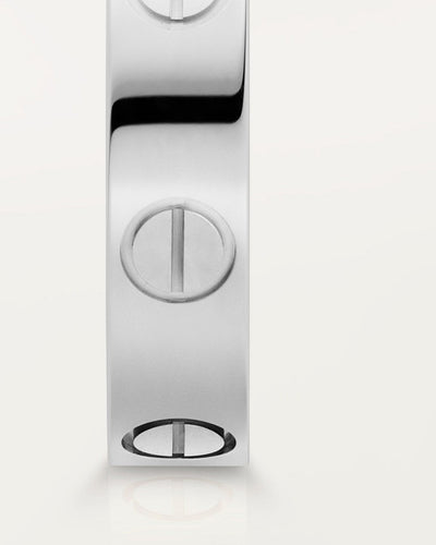 Aria - Unisex ring sølv størrelse 1 sinklegering